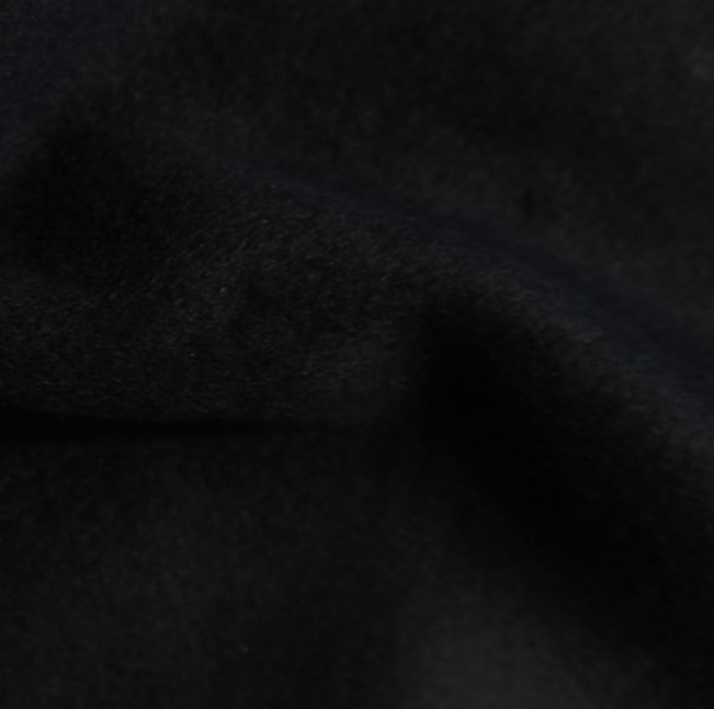 Poly-Viscose Wool Black